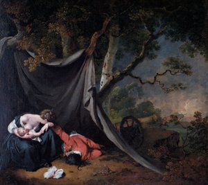 Le soldat mort, c.1789